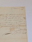 1784 Handwritten Financial Letter Signed By Wm Dick Edinburgh Scotland