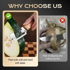 Wooden Multi Functional Vegetable Peeler For Kitchen Veggie Fruit Carrot Orange