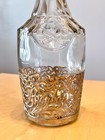 Vintage Old Fitzgerald Decanter 1949-1954 Bottle   Metal Bourbon Sleeve Collar