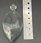 Set Of 4 Antique Clear Cut Crystal Prisms Chandelier Lamp Parts Suncatcher 2 5   