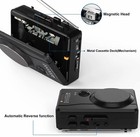 Cassette Player Personal Audio Recorder With Speaker  Radio Recording Converter