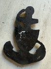 Uscg Coast Guard Military Cast Iron  brass Metal Anchor Emblem Insignia