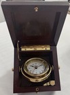 Weems   Plath Quartz Boxed Marine Chronometer - Model No  701100