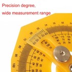 Ruler Tool Goniometer Angle Finder Miter Gauge Arm Measuring Plastic Protractor