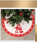 Christmas Tree Skirt Base Floor Mat Cover Carpet Aprons Xmas Party Decors Deer