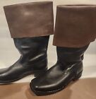 18th 19th Century Fold Down Riding Boots  Colonial Re-enactment Rev-war