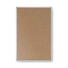 Mead 85360 Economy 24 X 18 Cork Board - Tan Surface silver Aluminum Frame New