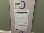 Pink Salomon Snowboard And Pink Smith Helmet Set   Brand New 