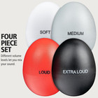 Meinl Percussion Set Egg Shakers 4-piece Pack For All Music With Different Volum