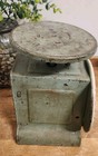Vtg Auto Wate Usa 25lb Farmhouse Mercantile Kitchen Scale Green Chicago Works