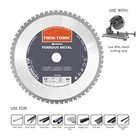 12-inch 60 Teeth Steel And Ferrous Metal Cermet Saw Blade