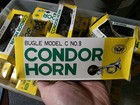 Vintage Nos Condor Horn Classic Bicycle Loud Squeeze Bulb Bugle Model C No 9  2