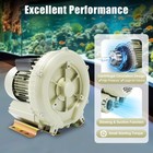 370w Aquaculture Commercial Air Pump Pond Air Blower For Aquarium Hydroponics   