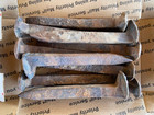 Set Of 10 Railroad Spikes Crafts- Great For Welding   Art   Forging  Collecting 