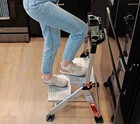 Little Giant Jumbo Step 2-step Aluminum Step Stool With Safety Bar