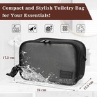 Tirrinia Men s Travel Toiletry Bag - Water-resistant Organizer Kit For Shaving