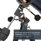 Telescope Newtonian Reflector 130eq Manual Adjustable Tripod Celestron Beginners