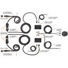 Glowshift Tinted 7 Color Dual Wideband Air fuel Ratio Gauge W Lsu Oxygen Sensors