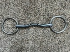 5 1 4    135mm Fager Maria Titanium Double Jointed Loose Ring Snaffle Bit 5 25 