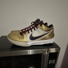 Nike Kobe 4 Protro Low Top Gold Medal Basketball Athletic Sneakers Size 12