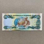 Queen Elizabeth Ii  1 2 Dollar Banknote Qeii Currency Bahamas Money Memorabilia