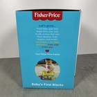 Fisher-price  Baby s First Shape Sorting Blocks Set Of 10 W pail Age 6 Months 