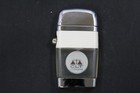 Vintage Scripto Vu Clt Appraisals Advertising White Band Lighter  9 
