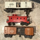 Lionel O Gauge Train Car Lot 3472 Milk Car 3464 Nyc Boxcar 6257 Sp Caboose