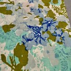 Pair Vintage 60s 70s Floral Pillowcase Set Pink Yellow  Blue Retro Mcm Bedding
