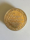 Rare 1912 Vintage Florient Face Powder Tin Colgate Co New York W  Puff   Powder