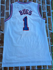 Space Jam Bugs Bunny Jersey Mens M White Tune Squad Basketball Looney Tunes