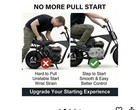 Kick Start Kit For Mini Bike  Foot Pedal Starter Compatible With Silver