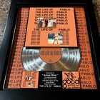 Kanye West   Life Of Pablo   Platinum Music Award Vinyl Lp Record Cd