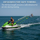 Jetski Tow Rope Anchor Line 40ft Floating Towing Jet Ski Rescue Pwc Recovery Jon