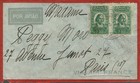 Brazil Airmail Cover Porto Alegre To Paris France 1934 Zeppelin Franking