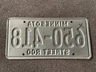 Rare 1980s 1990s Minnesota Street Rod License Plate All Original Nice