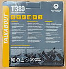 Motorola Talkabout T380 Frs Two-way Radios Rechargeable Walkie Talkie 2-pack New