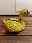 Vintage Japanese Tin Toy Duck Wind Up Showa Era