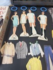 Bridal Party Paper Doll Set 1968 Whitman Cut-out Dolls Clothing Vintage