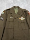 Vintage Korean War Era Us Army 38r Officer Jacket W  Patches Ribbons