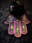 Obsidian Eye Of The Hamsa Gate Magick Protection Energy Set