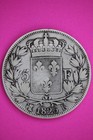 1825 Charles X France 5 Francs Silver Authentic Rare Coin American Seller 3076
