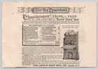 Chautauqua Desk Free With Combination Box Sweet Home Soap  1894 Print Ad