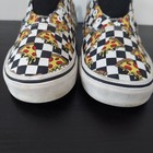 Vans Pizza Checkerboard Shoes Youth 4 5 Multicolor Canvas Skate Sneakers