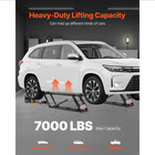 Authentic 7000 Lbs Car Lift Adjustable Car Lift W remote Control For Home Garage