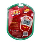 Radica Color Screen Uno Handheld Electronic Game M0253 Mattel 2007 New Red