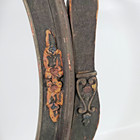 Antique Ornate Wood Vanity Swivel Frame - Frame Only - 16  Tall - Shabby Diy