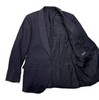 J Crew Ludlow Slim Fit Black Shawl Collar Tuxedo Italian Wool Mens 39r Navy Blue