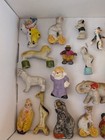 Vintage Circus Cake Toppers 1920 s 1930s Japan Bisque Bone China Metal Plastic 