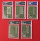 1974 Topps Invest Lot Of 5 Psa 7 Graded Mlb Baseball Cards Vtg Nice Starter Set